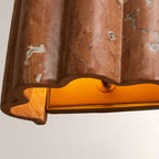 Faience Sculptural Marble Wall Sconce - fovolighting
