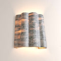 Faience Sculptural Marble Wall Sconce - fovolighting