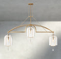Falcin Grand Linear Chandelier 61", 73", 85" - fovolighting