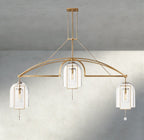 Falcin Grand Linear Chandelier 61", 73", 85" - fovolighting
