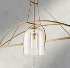 Falcin Grand Linear Chandelier 61", 73", 85" - fovolighting