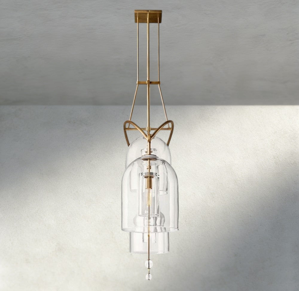 Falcin Grand Linear Chandelier 61", 73", 85" - fovolighting