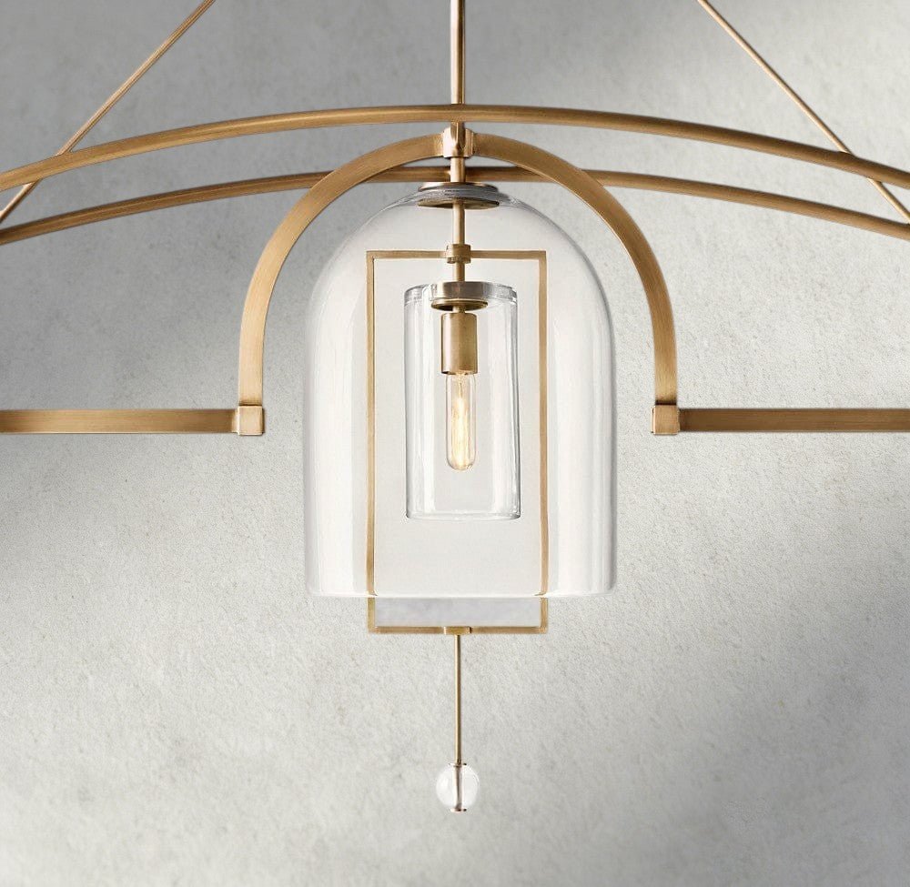 Falcin Grand Linear Chandelier 61", 73", 85" - fovolighting
