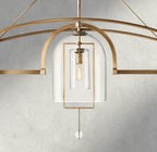 Falcin Grand Linear Chandelier 61", 73", 85" - fovolighting