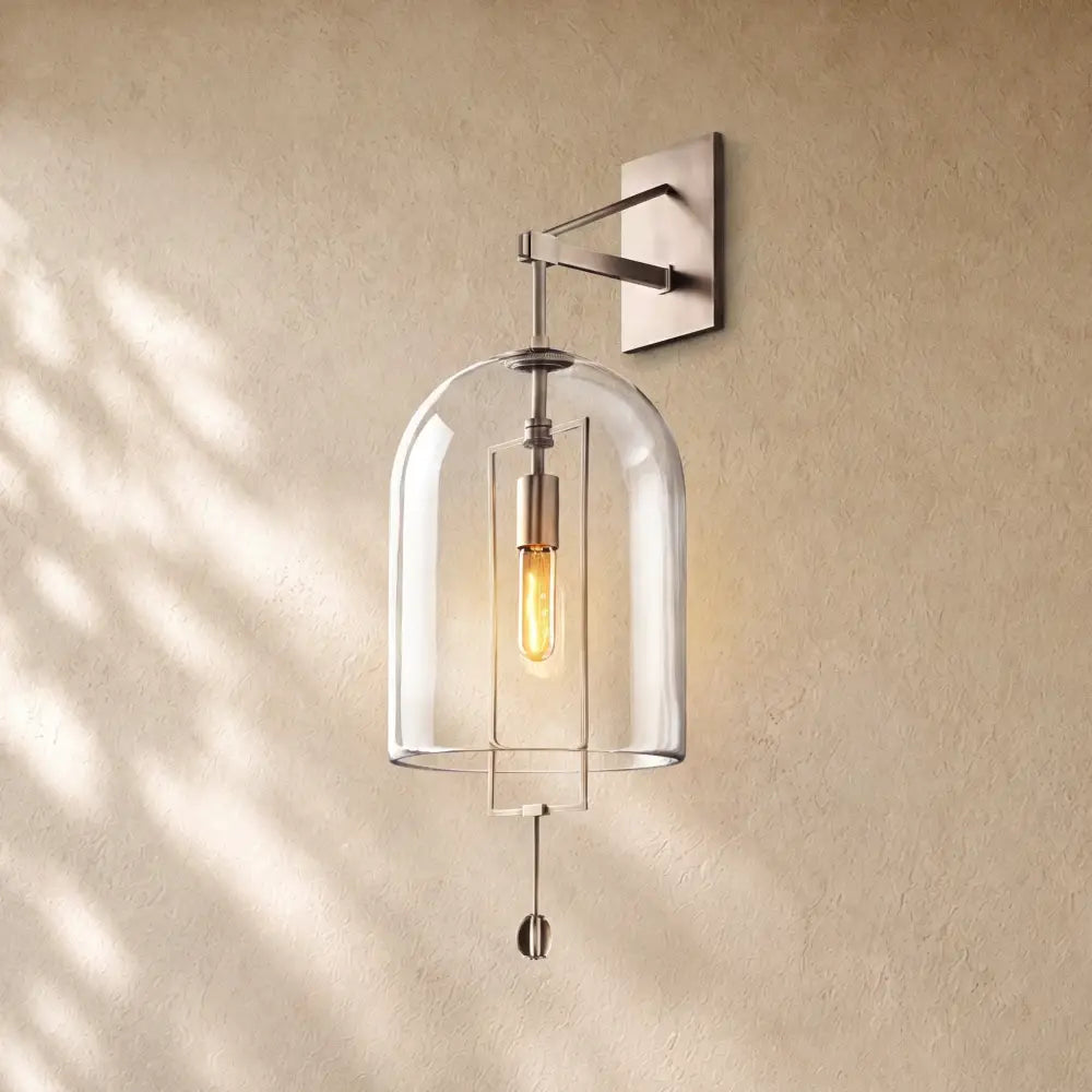Falcrun Wall Sconce 24’’ 29’’ - 29’’ / Nickle
