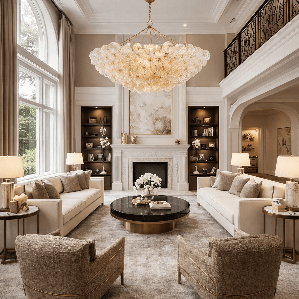 Falia Round Chandelier - fovolighting