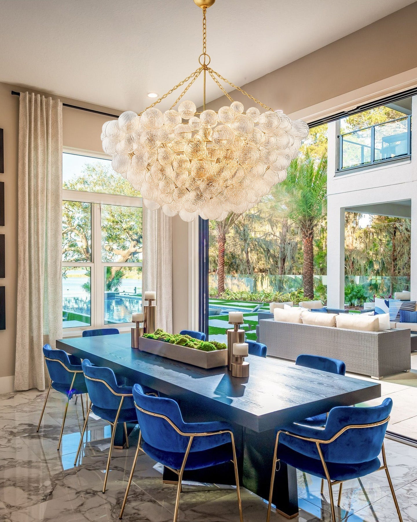 Falia Round Chandelier - fovolighting
