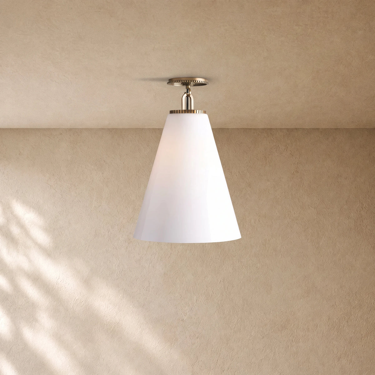 Wescoti Cone Flush Mount