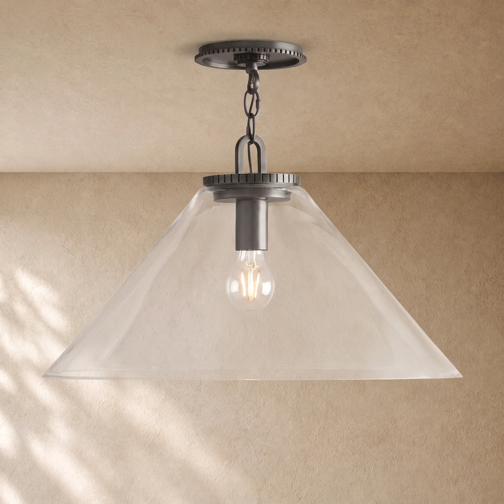 Wescoti Cone Flush Mount