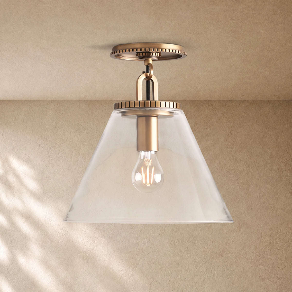 Wescoti Cone Flush Mount