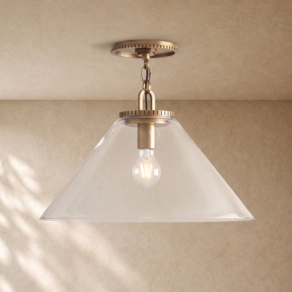Wescoti Cone Flush Mount