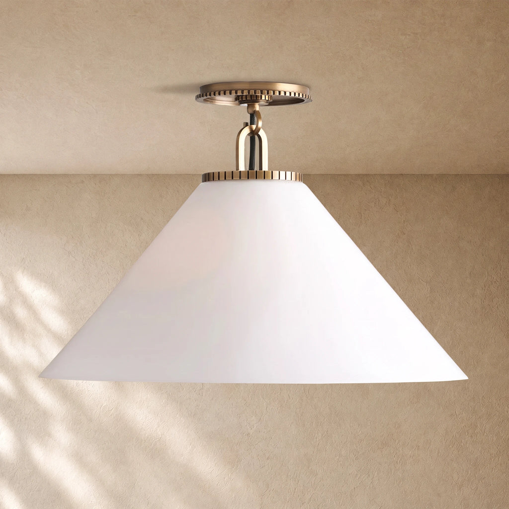 Wescoti Cone Flush Mount
