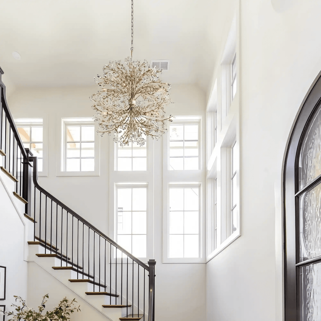 Fiore 8 - Light Round Chandelier - fovolighting
