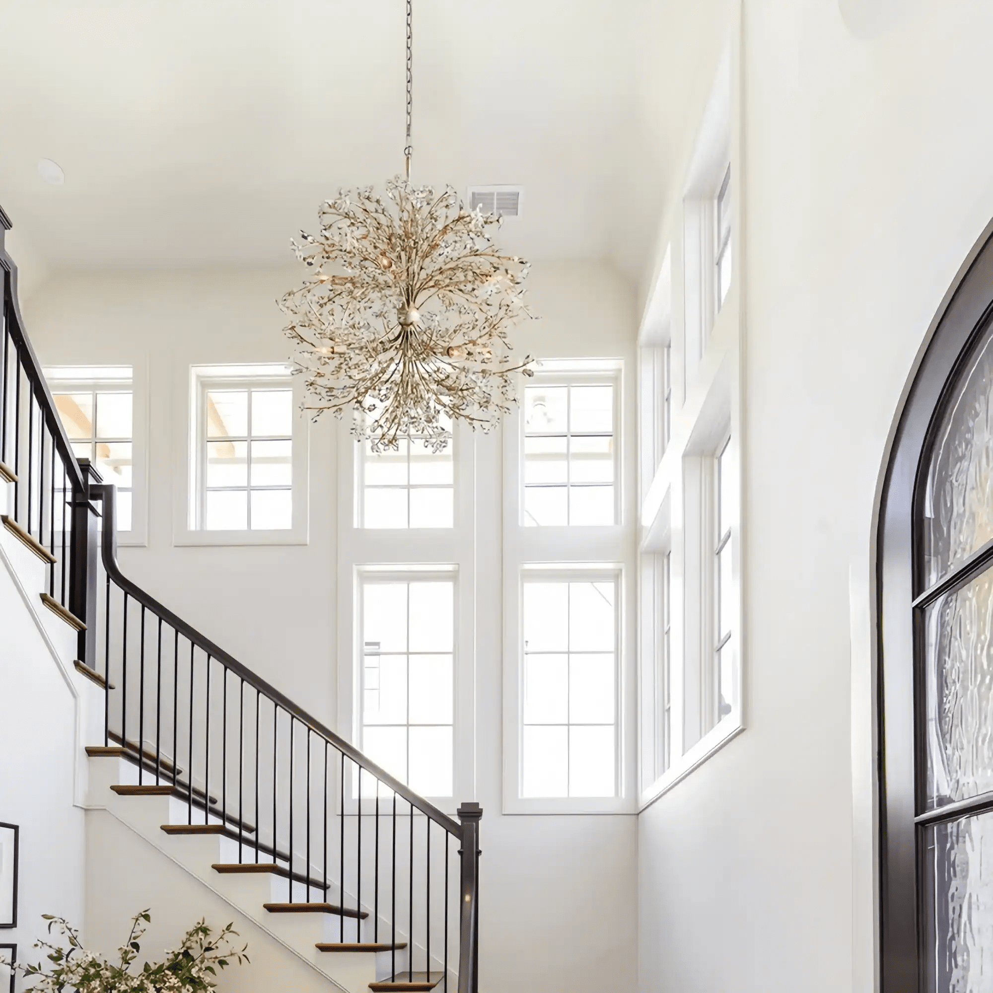 Fiore 8 - Light Round Chandelier - fovolighting