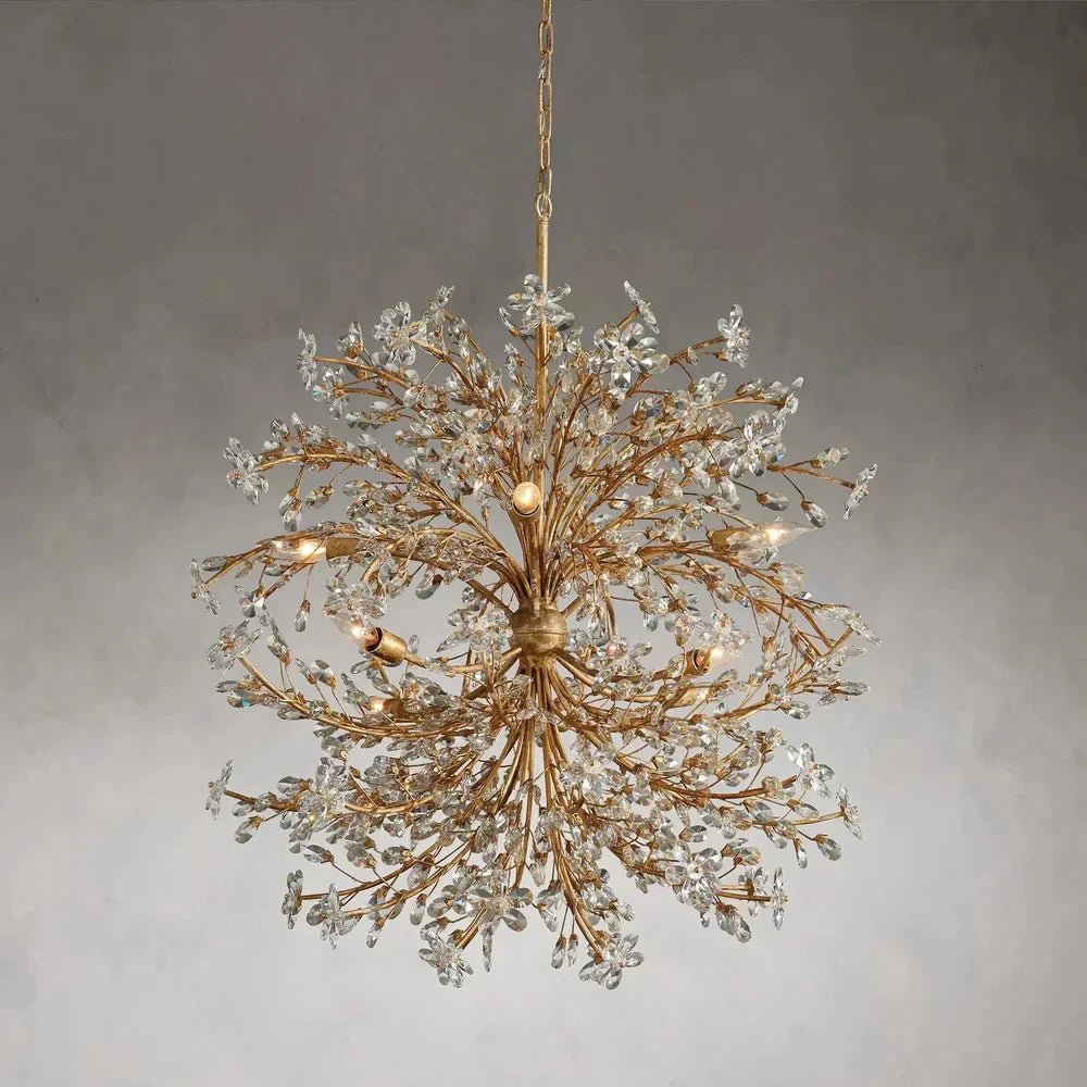 Fiore 8 - Light Round Chandelier - fovolighting