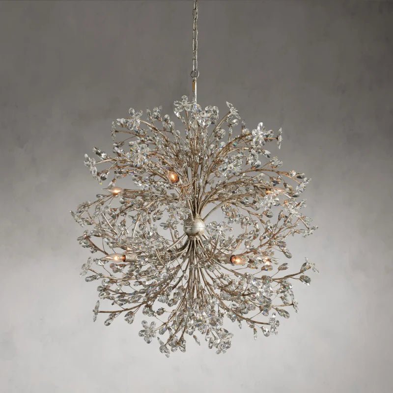 Fiore 8 - Light Round Chandelier - fovolighting