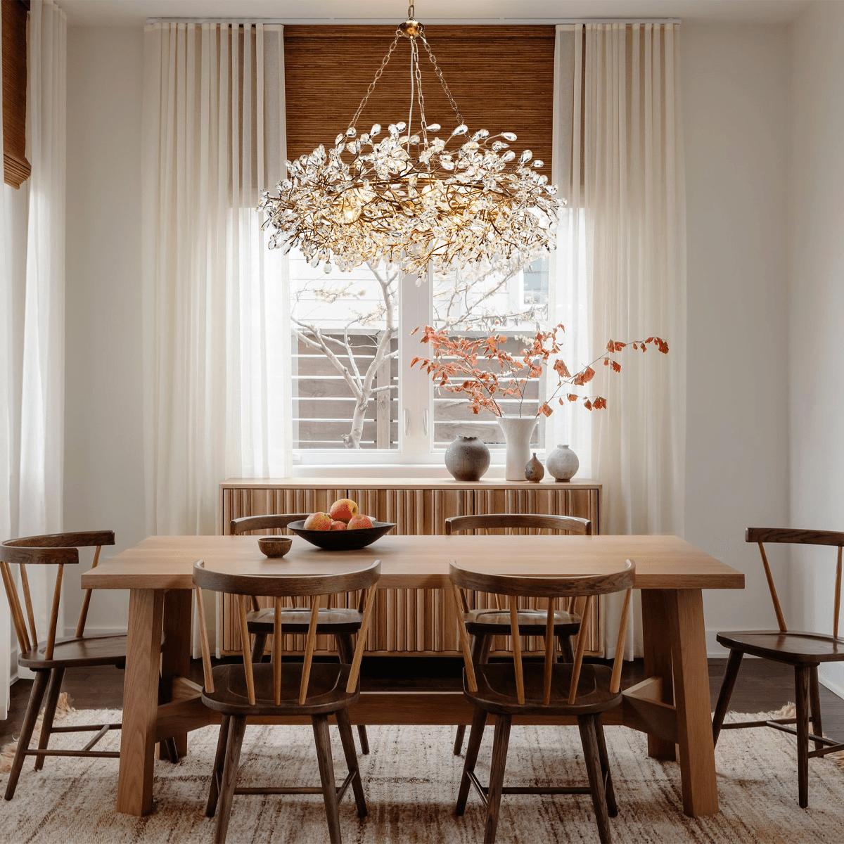 Fiore Crown Chandelier 39" 48" 60" - fovolighting