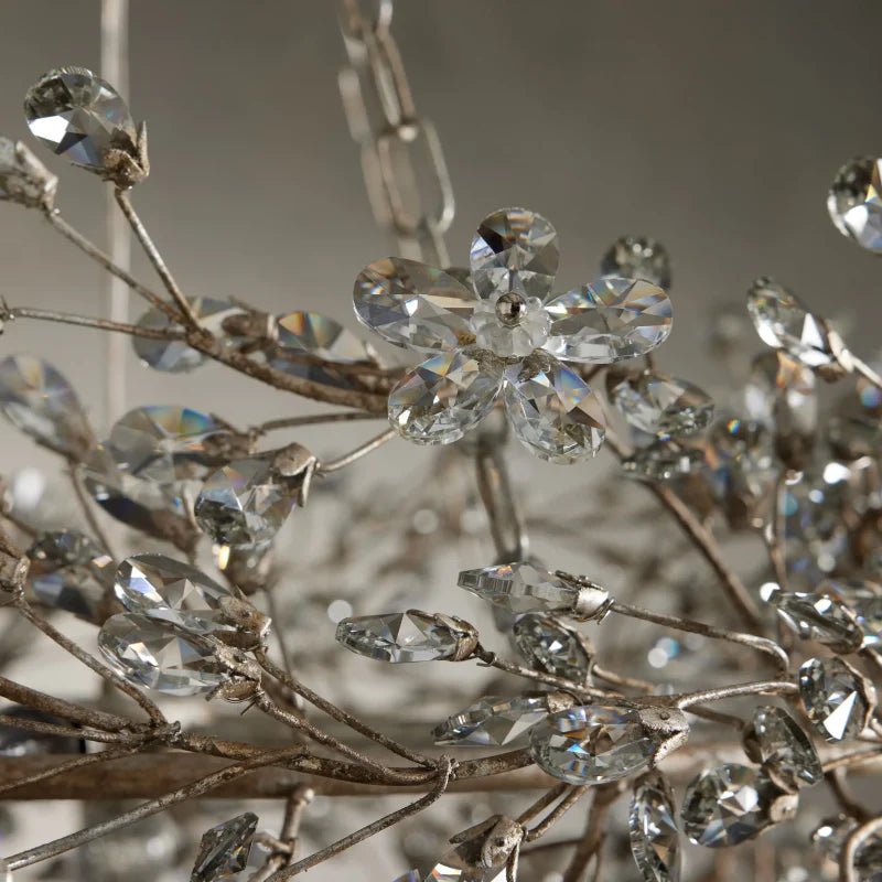 Fiore Crown Chandelier 39" 48" 60" - fovolighting