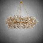 Fiore Crown Chandelier 39" 48" 60" - fovolighting