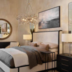 Fiore Crown Chandelier 39" 48" 60" - fovolighting