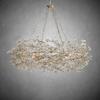 Fiore Crown Chandelier 39" 48" 60" - fovolighting
