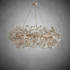Fiore Crown Chandelier 39" 48" 60" - fovolighting