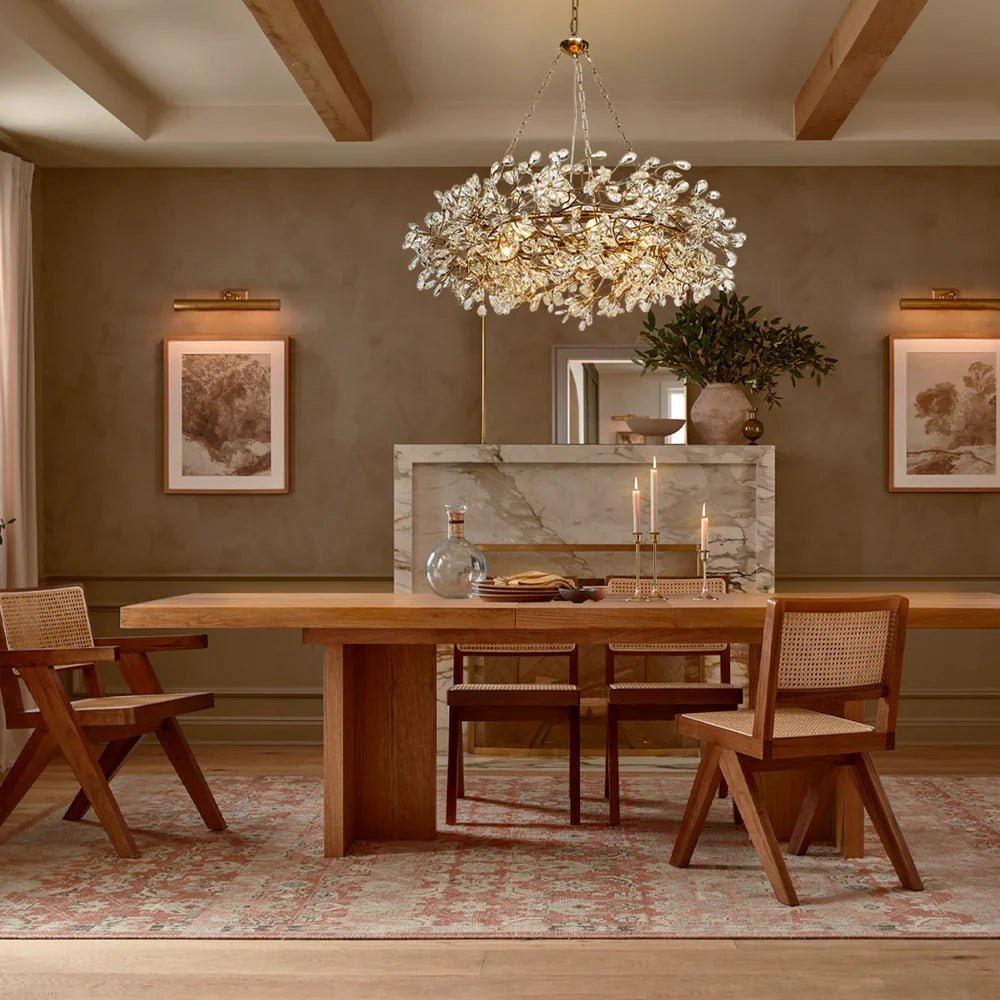 Fiore Crown Chandelier 39" 48" 60" - fovolighting