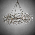 Fiore Crown Chandelier 39" 48" 60" - fovolighting