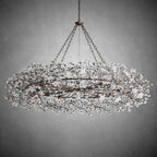 Fiore Crown Chandelier 39" 48" 60" - fovolighting
