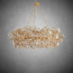 Fiore Crown Chandelier 39" 48" 60" - fovolighting