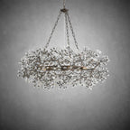 Fiore Crown Chandelier 39" 48" 60" - fovolighting