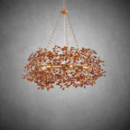 Fiore Crown Chandelier 39" 48" 60" - fovolighting