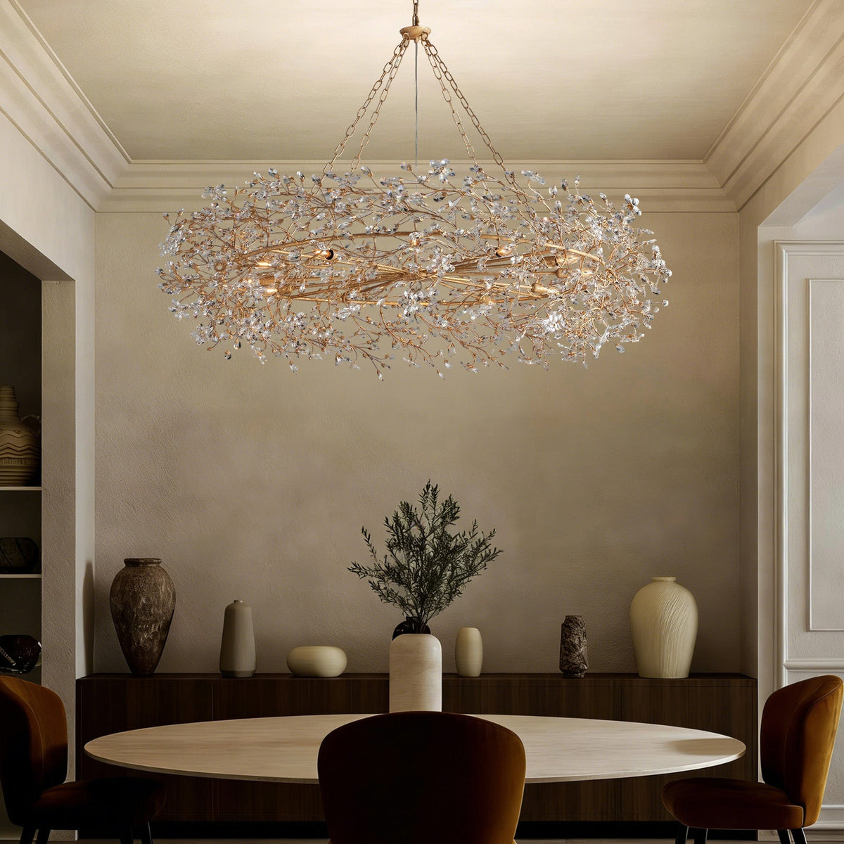 Fiore Crown Chandelier - fovolighting