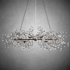 Fiore Linear Chandelier 43" 51" 68"W - fovolighting