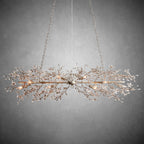 Fiore Linear Chandelier 43" 51" 68"W - fovolighting