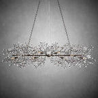 Fiore Linear Chandelier 43" 51" 68"W - fovolighting