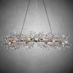 Fiore Linear Chandelier 43" 51" 68"W - fovolighting
