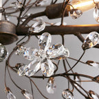 Fiore Linear Chandelier 43" 51" 68"W - fovolighting