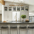 Fiore Linear Chandelier 43" 51" 68"W - fovolighting