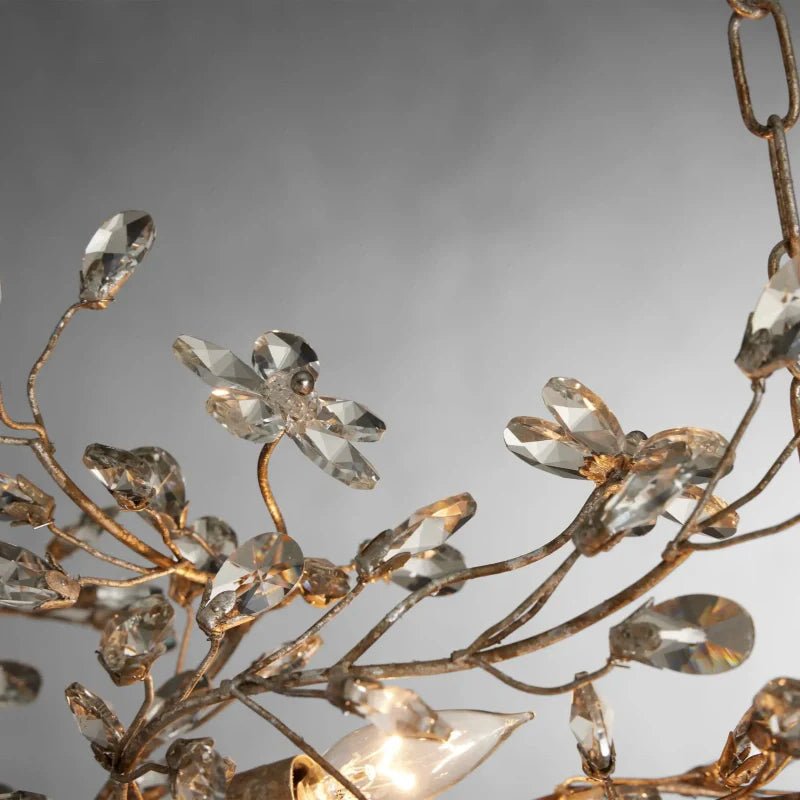 Fiore Linear Chandelier 43" 51" 68"W - fovolighting