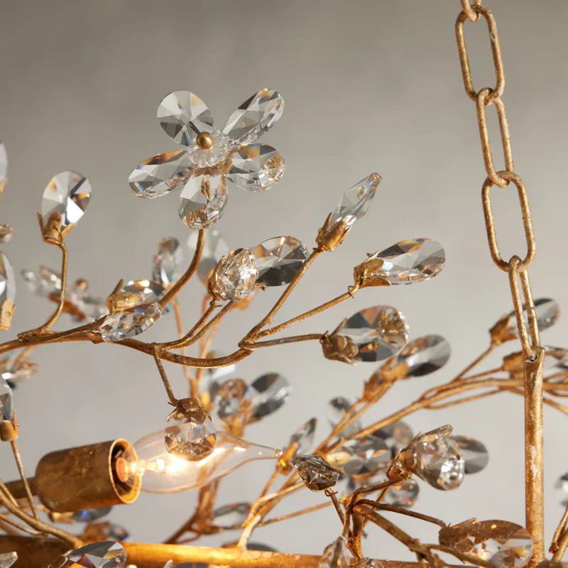 Fiore Linear Chandelier 43" 51" 68"W - fovolighting