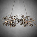 Fiore Linear Chandelier 43" 51" 68"W - fovolighting