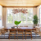 Fiore Linear Chandelier 43" 51" 68"W - fovolighting