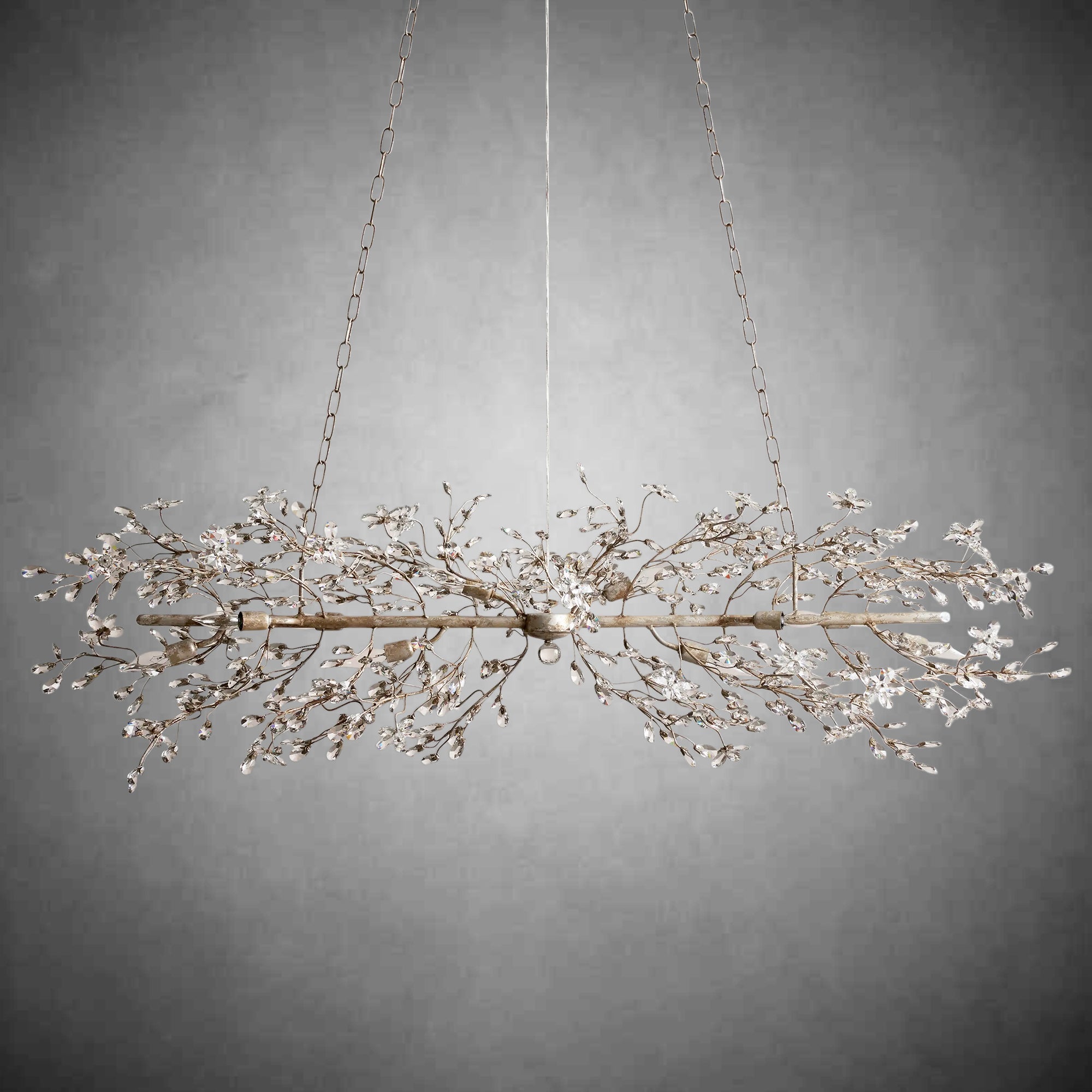 Fiore Linear Chandelier 43" 51" 68"W - fovolighting