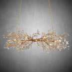 Fiore Linear Chandelier 43" 51" 68"W - fovolighting
