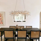 Fiore Linear Chandelier 43" 51" 68"W - fovolighting