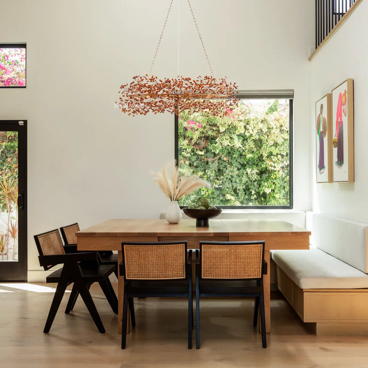 Fiore Oval Chandelier 62'' 74'' - fovolighting