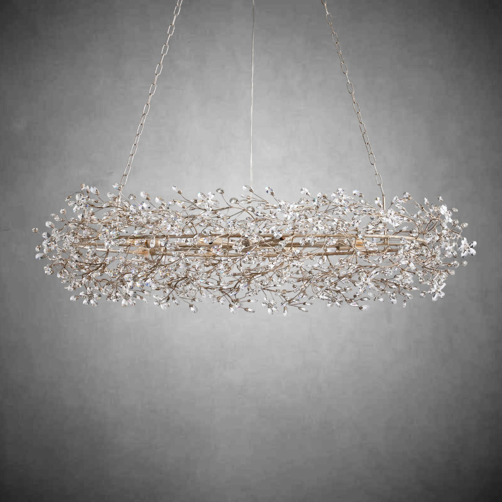 Fiore Oval Chandelier 62'' 74'' - fovolighting