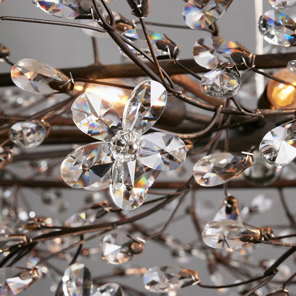 Fiore Oval Chandelier 62'' 74'' - fovolighting