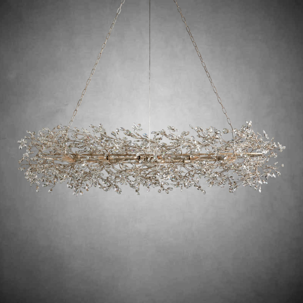 Fiore Oval Chandelier 62'' 74'' - fovolighting